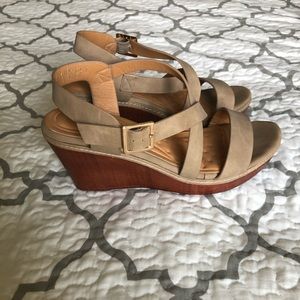 Bella Marie Strappy Wedge Sandals